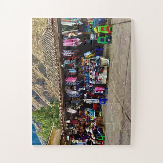 Peruvian Marketplace | Textiles & Treasures ジグソーパズル (縦)