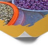 Peruvian Matket-Olives ポスター (角)