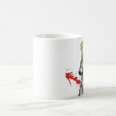 Pervo-Krisの貯蔵所はマグの後をつけます コーヒーマグカップ (中央)