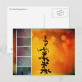 Pervoskia Collage Aflameポストカード ポストカード (正面/裏面)