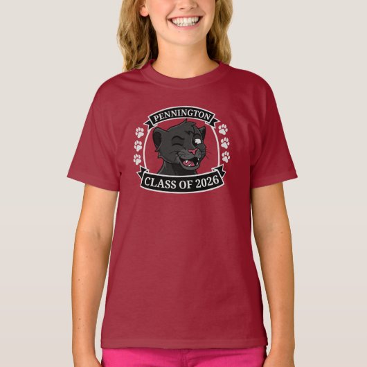 PES 2026年度卒業生Tシャツ Tシャツ (正面)