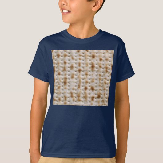 Pesachのための子供の海軍Matzohのティー Tシャツ (正面)