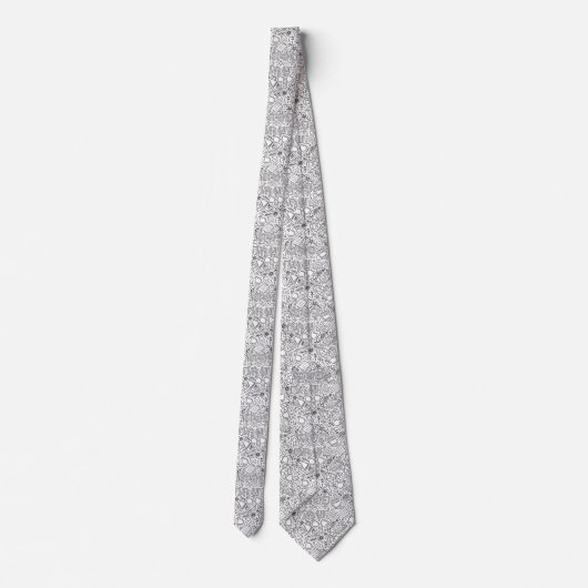 Pesach Sameach Neck Tie ネクタイ (裏面)