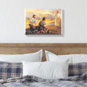 Pescador de hombres キャンバスプリント (インサイチュ (寝室))