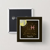 Peschs 19 faver fin 20火星ボタン 缶バッジ (正面&裏面)