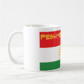Peshmerga コーヒーマグカップ (左)