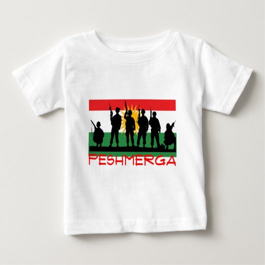 Peshmergas ベビーTシャツ (正面)