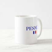 PESMESフランス コーヒーマグカップ (正面右)