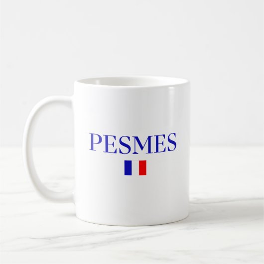 PESMESフランス コーヒーマグカップ (左)