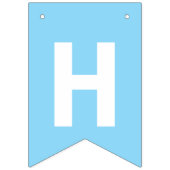 Pesonalized Photo 30th Birthday Bunting Banner バンティングフラッグ (第2の旗)