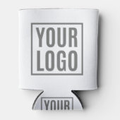 Pesonalized Triple Sidedロゴテンプレートクーラーボックス 缶クーラー (正面)