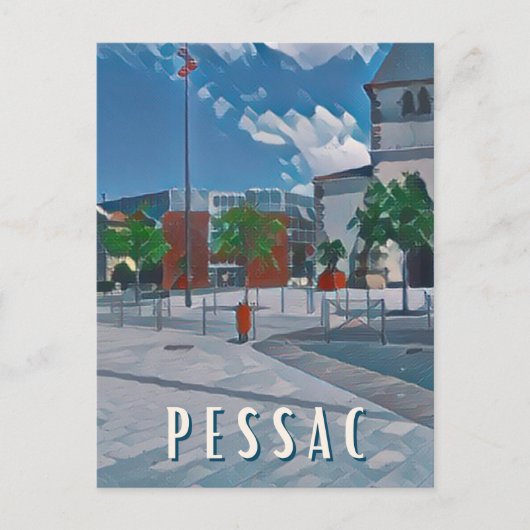 Pessac Photo Vintage  ポストカード (正面)