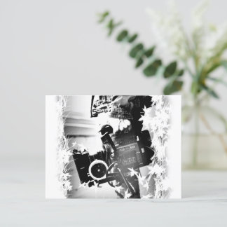 Pessoa Segurando uma câmera dslr Preta ポストカード