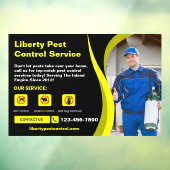 Pest カスタマイズ Rodent Controlビジネス文字写真 ウィンドウサイン (シート3)