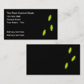 Pest Control Exterminating Theme 名刺 (正面/裏面)