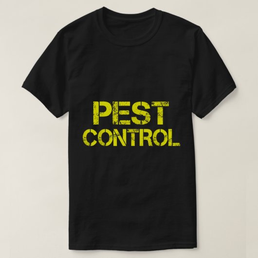 Pest Control Exterminator Halloween Costume Tシャツ (デザイン正面)