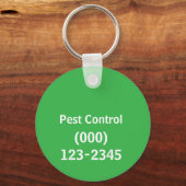 Pest Control Service  editable キーホルダー (裏面)