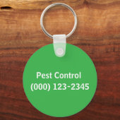 Pest Control Service  editable キーホルダー (正面)