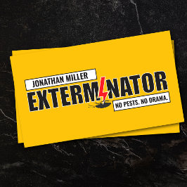 Pest Control Services - Exterminator 名刺