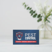 Pest Control Services - Exterminator 名刺 (スタンド正面)