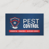 Pest Control Services - Exterminator 名刺 (正面)