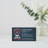 Pest Control Services - Exterminator Business Card 名刺 (スタンド正面)