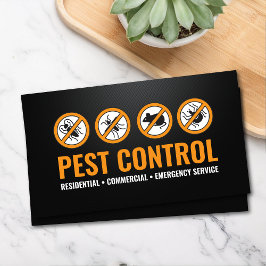 Pest Control Services - Exterminator Business Card 名刺