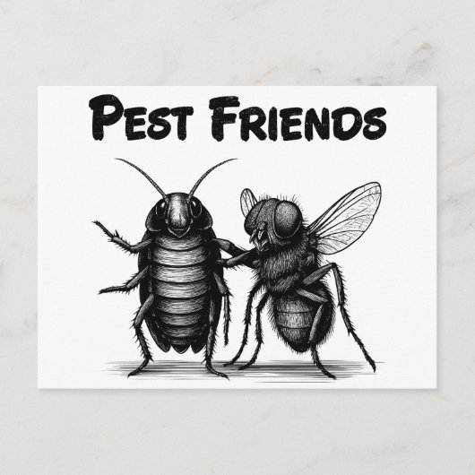 Pest Friends BFF シーズンポストカード (正面)