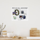 PETスキャン誰か？陽電子放射断層撮影（法） ポスター (キッチン)
