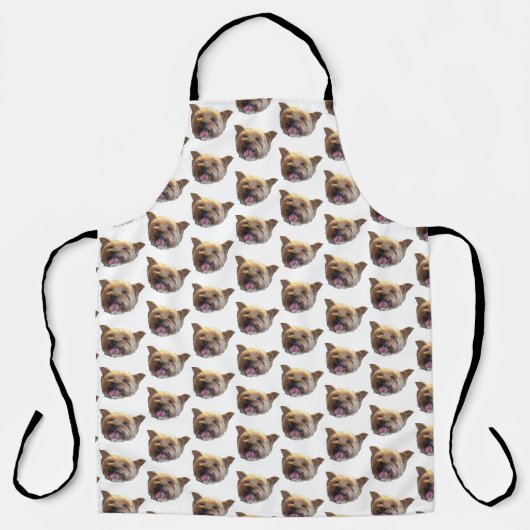 PETパーソナライズされた写真の記憶 エプロン (正面)