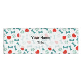 PETビジネス従業員名タグ 名札 (正面)