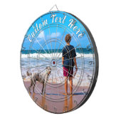 Petフォトダーツボードのパーソナライズカスタム文字 ダーツボード (正面右)