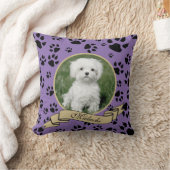 PetメモリアルポープリントSVGすべての色を変更 クッション (ブランケット)