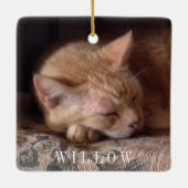 PETラブセラミックスクエアオーナメント セラミックオーナメント (裏面)