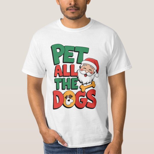 Pet All the Dogs T-Shirt Tシャツ (正面)