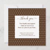 Pet Businessロゴサンキューカードの追加 カード (裏面)