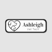 Pet Business Name Tag 名札 (正面)