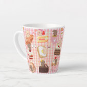 pet cafe カフェラテマグ (左アングル)