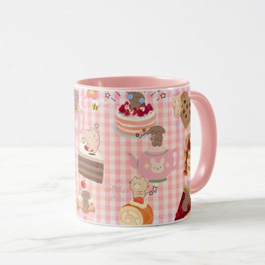 pet cafe マグカップ (正面右)