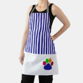 Pet Care Blue Stripes  エプロン (インサイチュ)