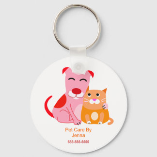 Pet Care Promotional Keychain キーホルダー