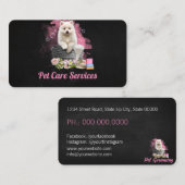 Pet Care Services / Pet Salon 名刺 (正面/裏面)