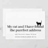 Pet Cat新しいアドレス引っ越しましたの発表 (正面/裏面)