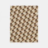 Pet Custom Photo フリースブランケット (正面)