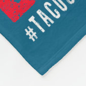 Pet Dogs Eat Tacos Wigglebutts Dog Funny Quote Say フリースブランケット (角)