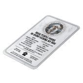 Pet Food Safety Toxic Foods for Dogs to Avoid マグネット (左側)