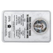 Pet Food Safety Toxic Foods for Dogs to Avoid マグネット (横)