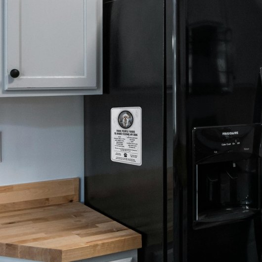 Pet Food Safety Toxic People Foods to Avoid Marble マグネット