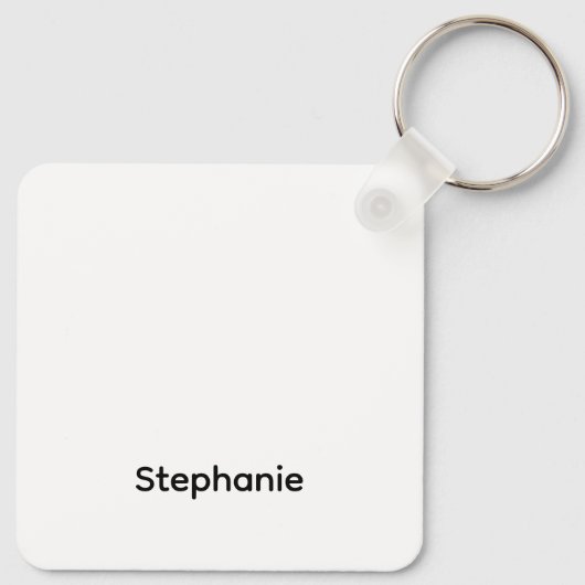 Pet Foster Checklist Inspirational Keyring キーホルダー (裏面)