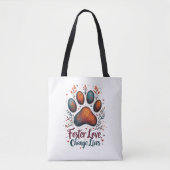 Pet Foster Tote Bag for Animal Foster Heros トートバッグ (正面)